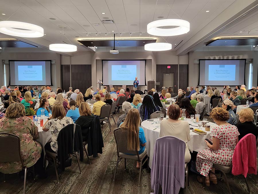 Photo of people at a training class