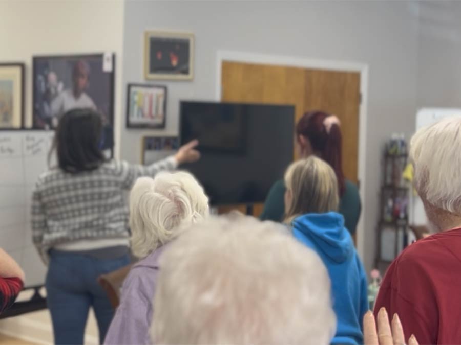 Photo of people attending the Care Partner Educational Group